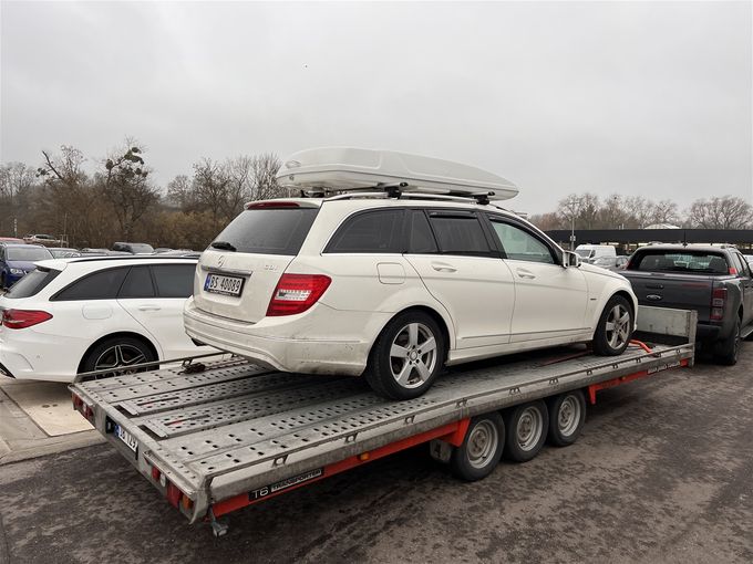 26/1 Hentet C-Klasse med motorhaveri i Baden-Baden