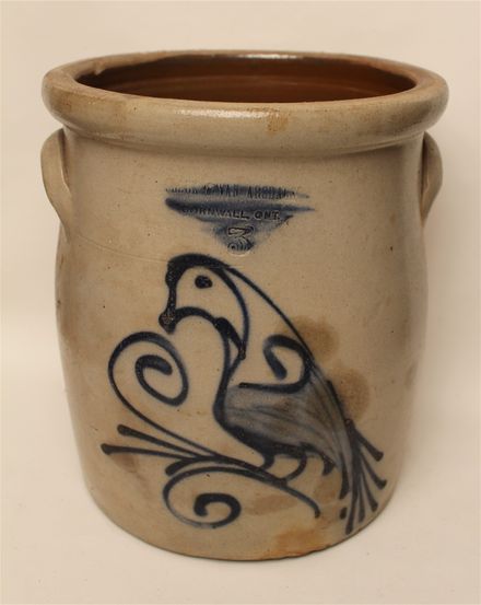 Cruche oiseau Flack & Van Arsdale, Cornwall, Ont.