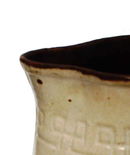 Pichet en grès attribué à  F. D. Foley Pottery, St. John, Nouveau-Brunswick vers 1920.