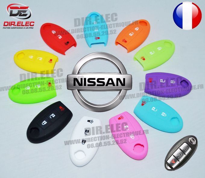 HOUSSE DE CLE, ETUI, TELECOMMANDE NISSAN 3 BOUTONS