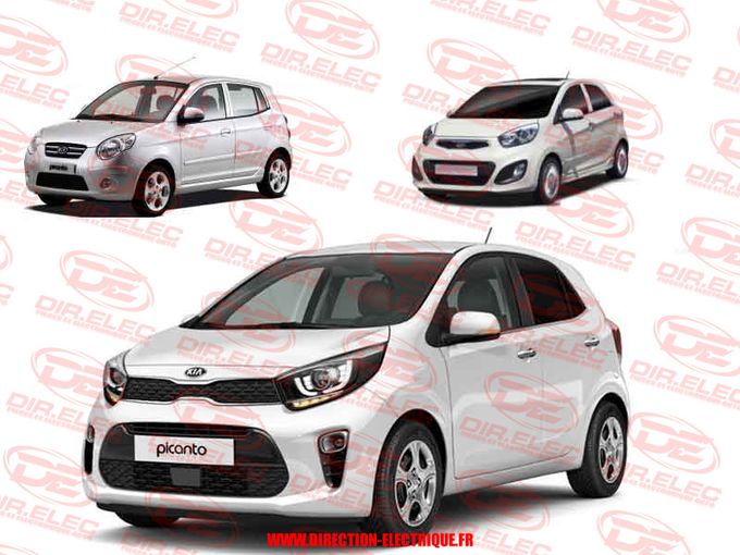 problème, panne colonne de direction Kia picanto
réparation, vente

C1260 (steering angle sensor failure) and C1290 (torque sensor failure)

C1259 capteur d'angle de braquage - dysfonctionnement électrique

C1604 UCE- défaut du matériel (hardware)

C2400 moteur défectueux