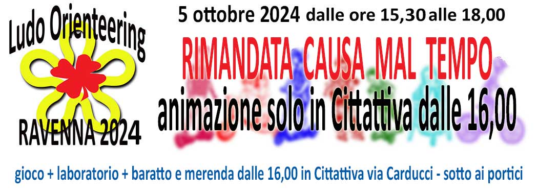 RIMANDATA ludo orienteering ravenna
