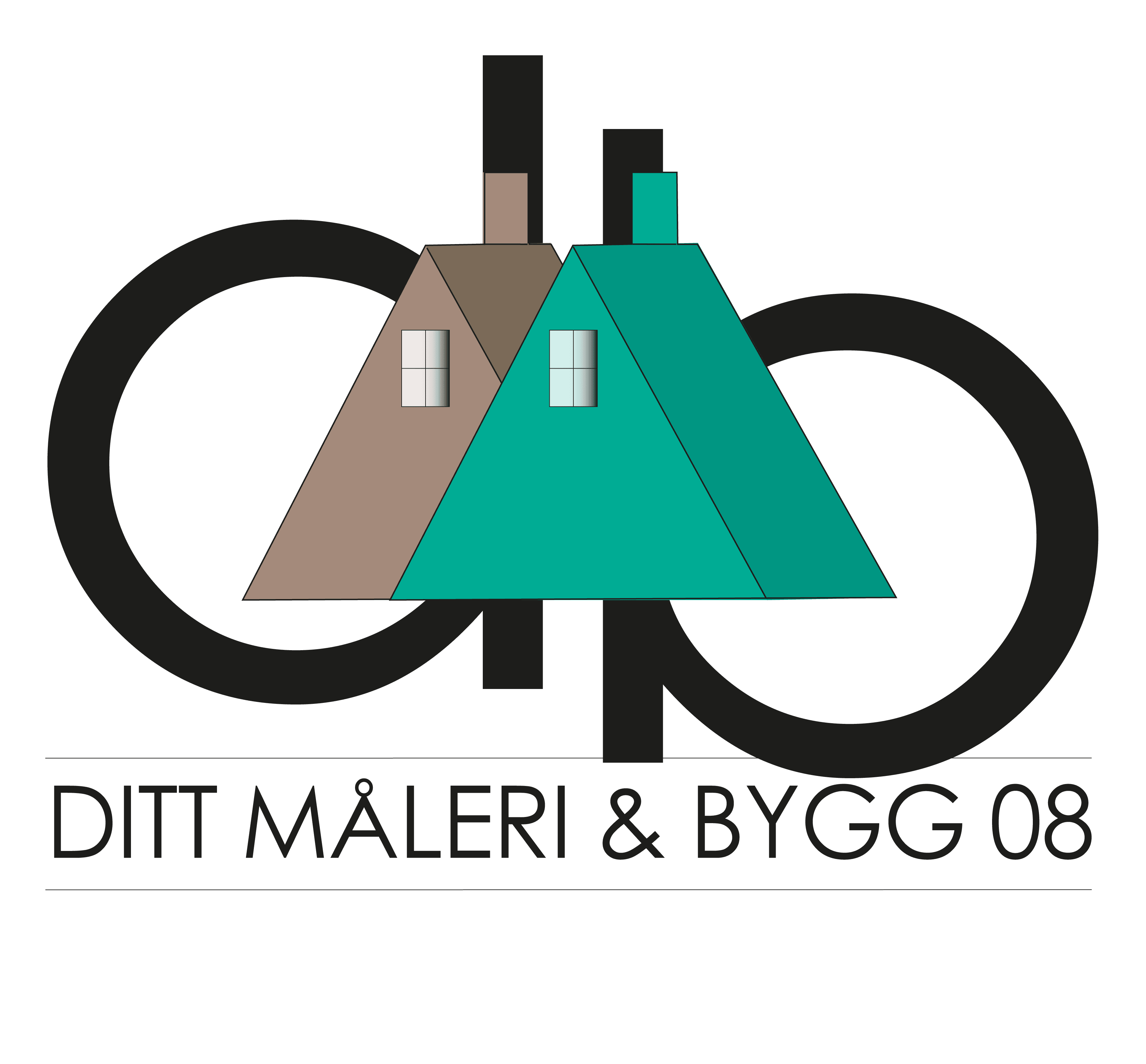 Ditt Måleri & Bygg 08 AB logotyp