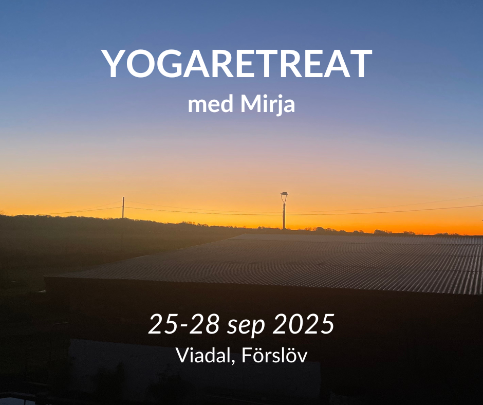 yogaretreat sverige skåne