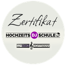 Hochzeits-DJ Schule Zertifikat