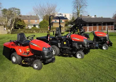 Shibaura SX20G, SX26G en SX26D Gräsklippare med uppsamling
