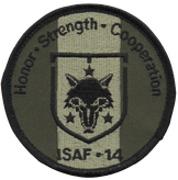 ISAF  hold 14. Afghanistan.