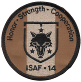 ISAF  hold 14. Afghanistan.