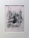 Vinst nr 13 © Britta Andersson Gläntan, blyerts, 30x40