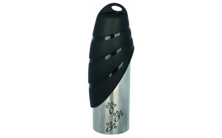 Trixie roestvrijstalen fles met drinkbak 750 ML