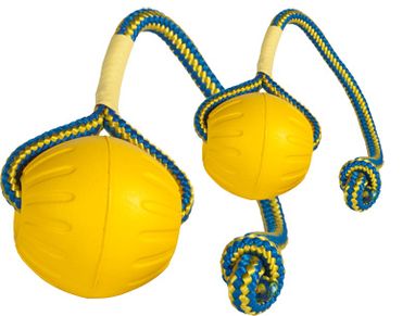 EVERLASTING Swing n Fling . DuraFoam Fetch Ball yellow.