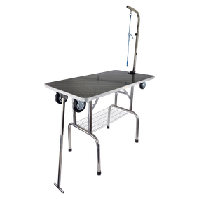 TOPMAST TRIMTROLLEY PRO - TRIMTAFEL MET TROLLEY FUNCTIE - ZILVER