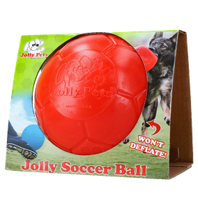 Jolly Soccer Ball oranje ( met vanillegeur )