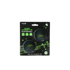 Dog Comets Ball Stardust zwart M 2-pack
