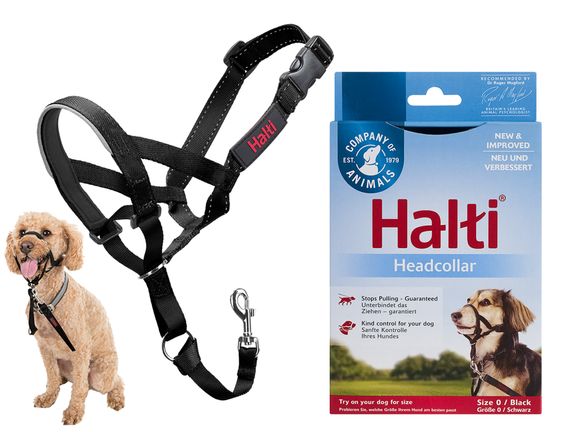 HALTI HEADCOLLAR ZWART