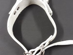 Interventiehalsband leder