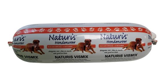 Naturis houdbare vleesworst vismix – 650gram