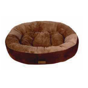 Topmast Comfort Donut - Supersoft Hondenmand - Bruin
