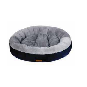 Topmast Comfort Donut - Supersoft Hondenmand - Blauw Grijs