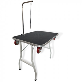 TRIMTAFEL MAX PREMIUM - MET TROLLEY FUNCTIE - ANTISLIP WERKBLAD