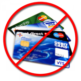 Désolé, mais nous n'acceptons pas les cartes bancaires.