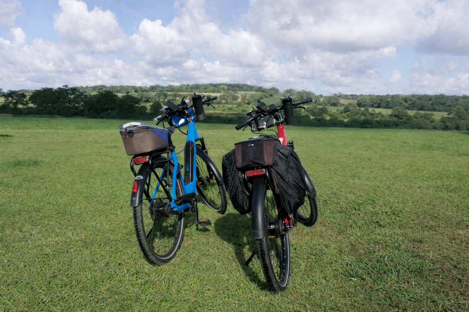 Fietsen in Frankrijk met bagagevervoer