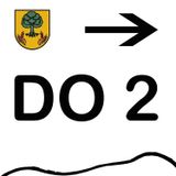 DO 2 Schild rechtsklein