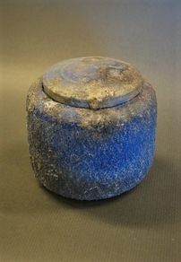 Muffelbrændt lågkrukke