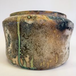 Muffelbrændt lågkrukke