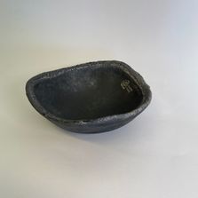 Kastet raku skål 