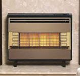 gas fire radiant