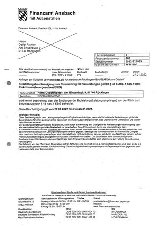 Detlef Richter - Freistellungsbescheinigung Steuerabzug-1