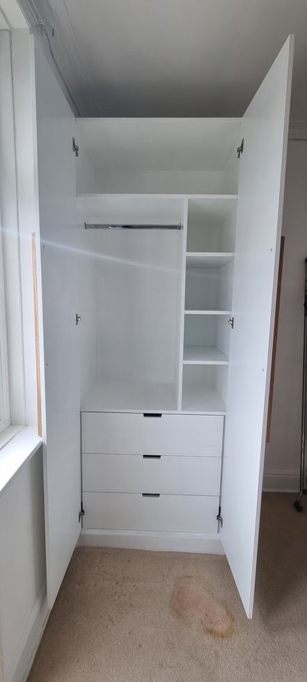 Besopke wardrobe with drawers sandbanks