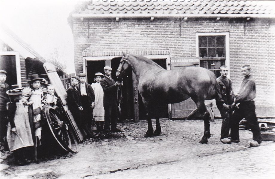 Beilen - Brinkstraat - Kuik ( ~ 1920 )