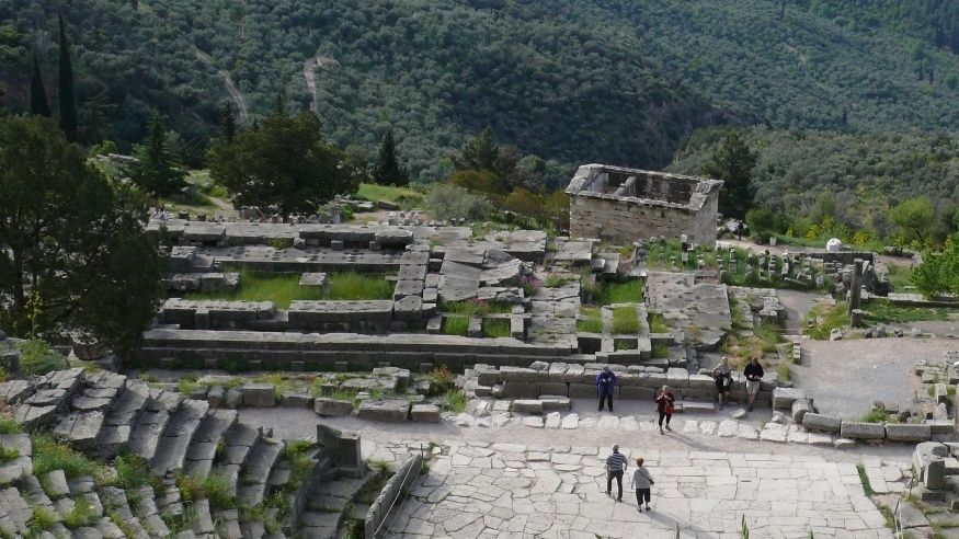 The amphitheatre at Delphi