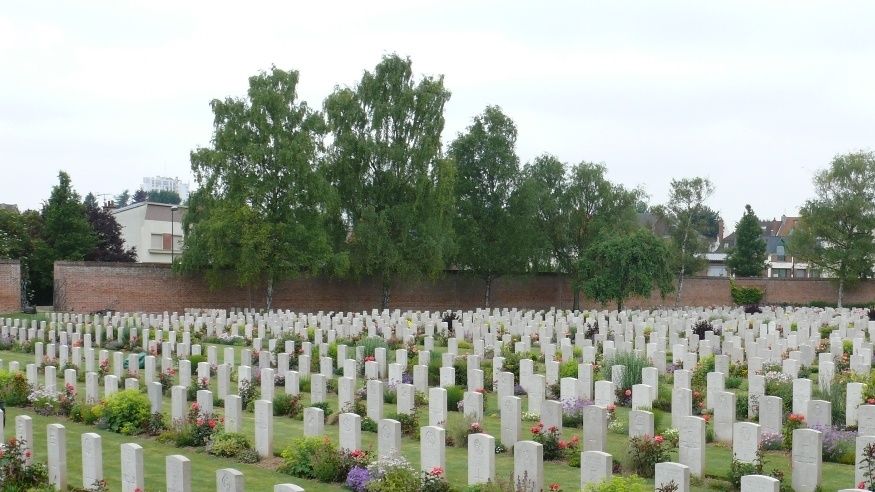 The British Military Cemetery, Arras, France