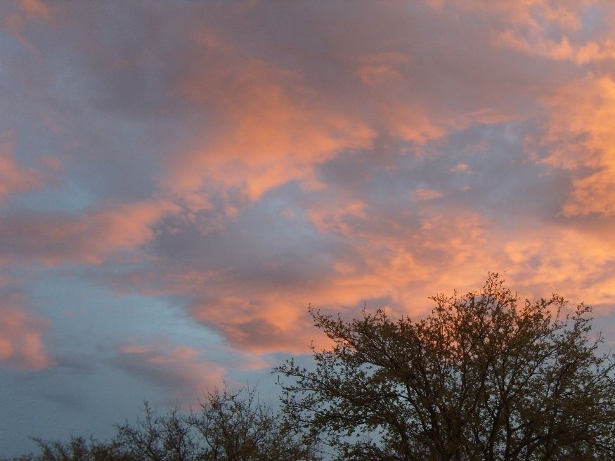 Sunset over Roswell