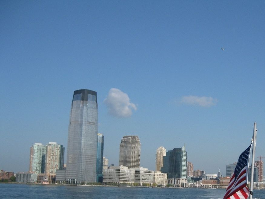 Ferry from our campsite in New Jersey across to Manhattan