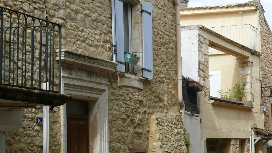 A back street in Chusclan