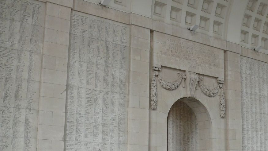 Inside the Menin Gate