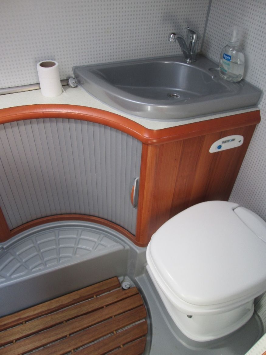 The loo & handbasin