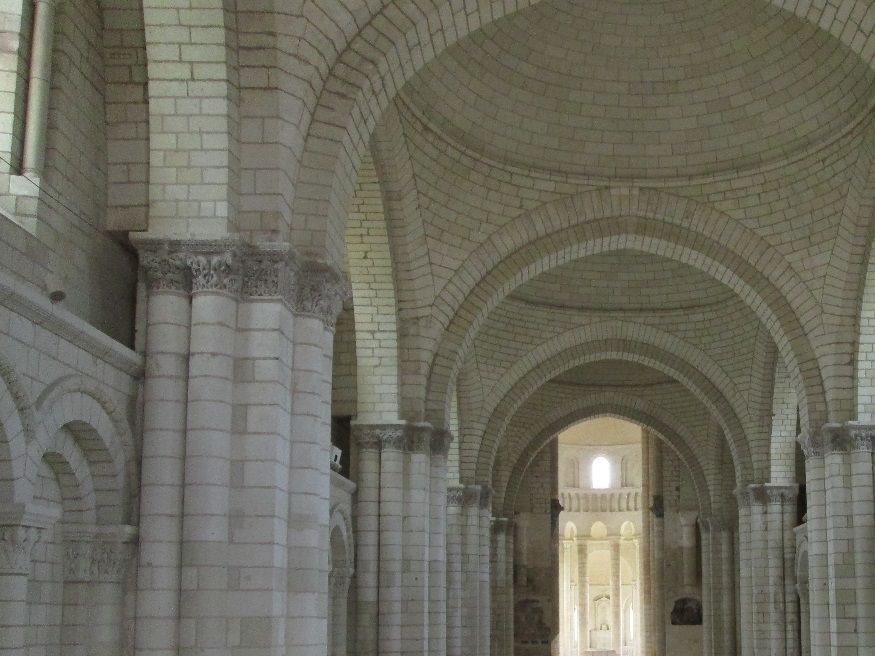 Abbey church interior