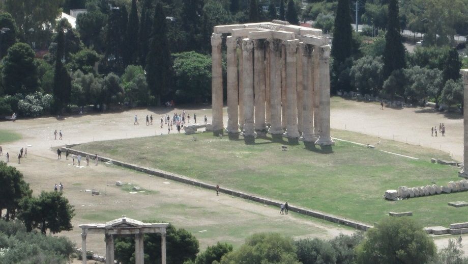 Olympian Zeus from the Acropolis