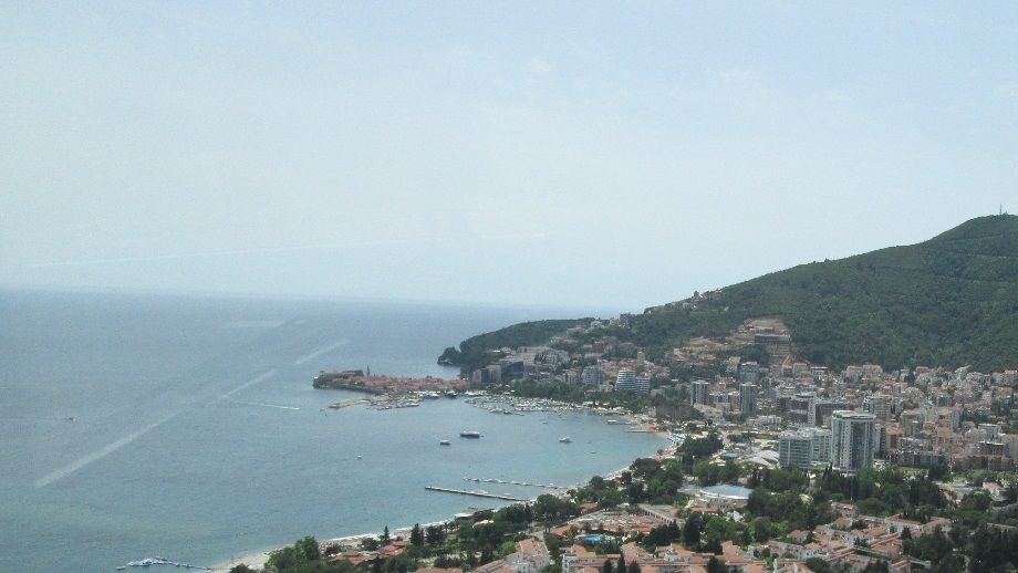 Down the mountain to Budva