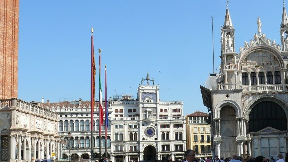 Clock Tower & Basilica, Piazza San Marco