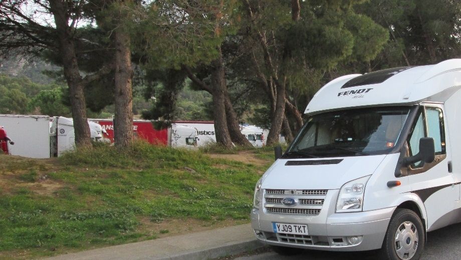 Here's where we'll spend the night.
