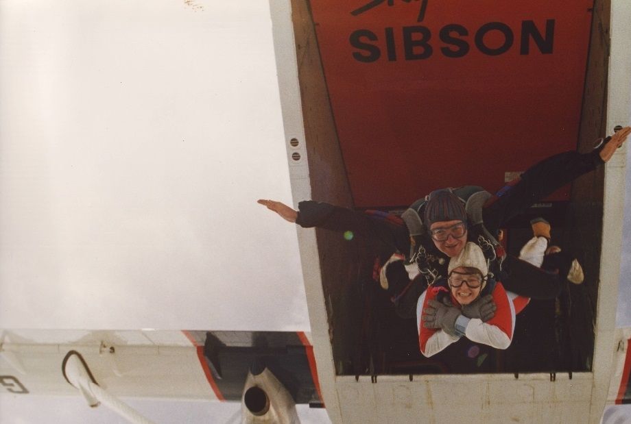 Clare's skydive
