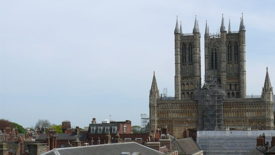 The cathedral from the castle wall