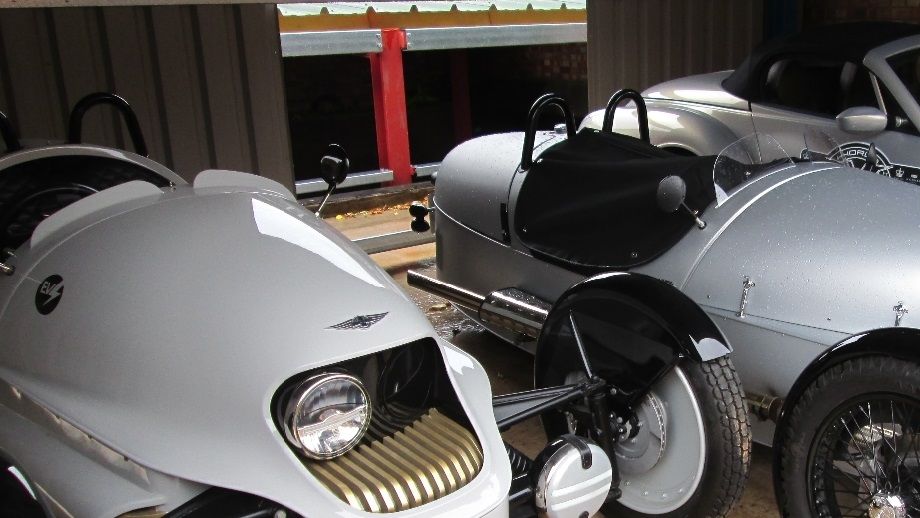 The new electric EV3, petrol 3-wheeler and Aero model