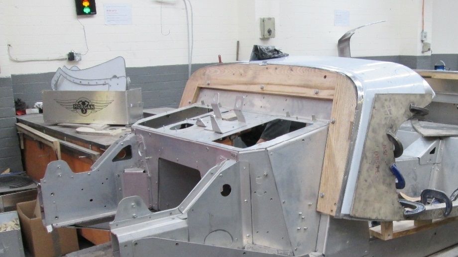 A Plus Six body under construction